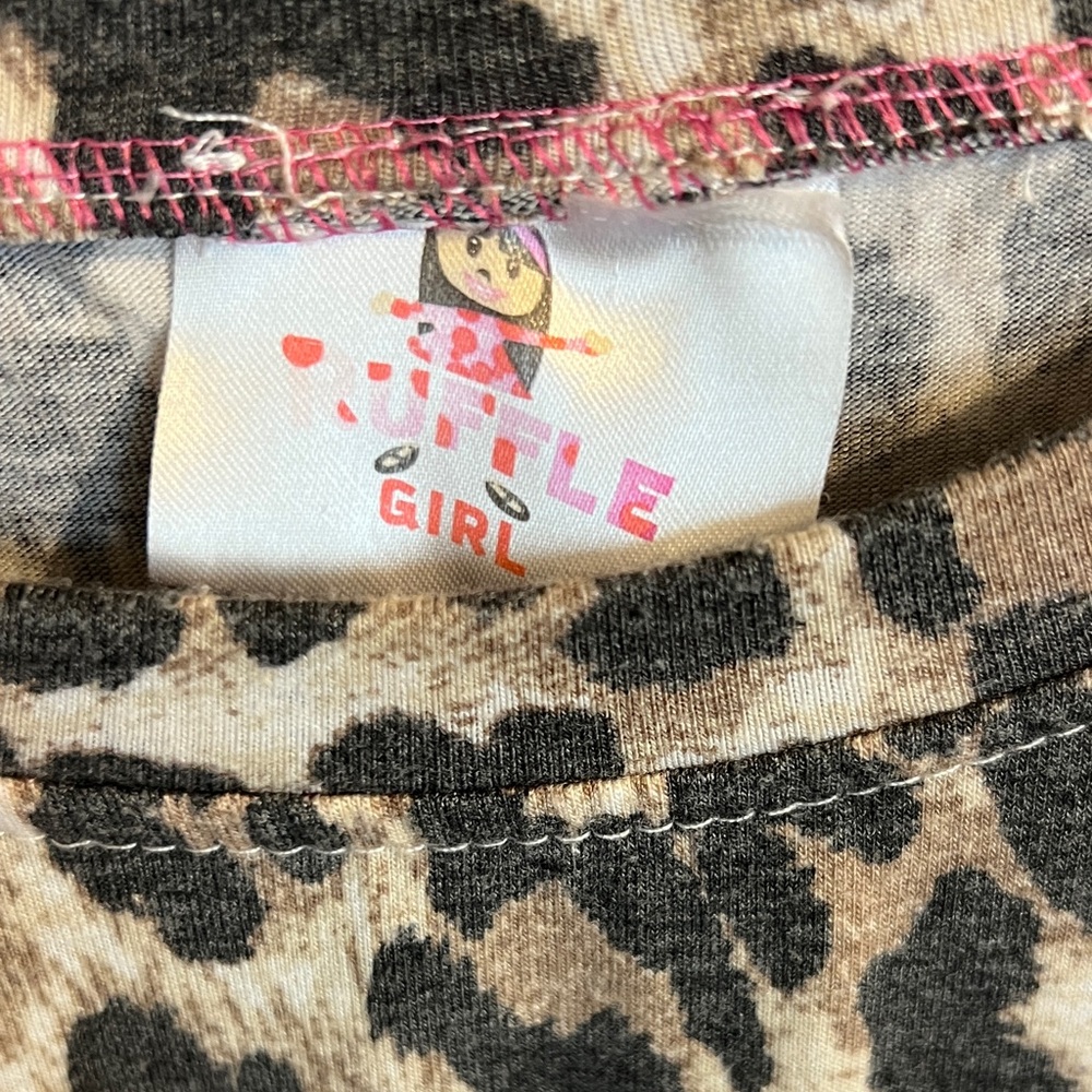 Leopard, Pink and Sequin Shirt - Picture 2 of 6